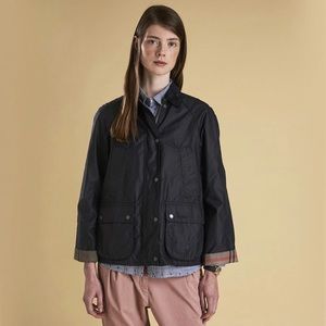 Barbour Navy “Annas” Jacket Size 10